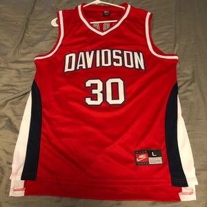 Steph Curry Davidson jersey